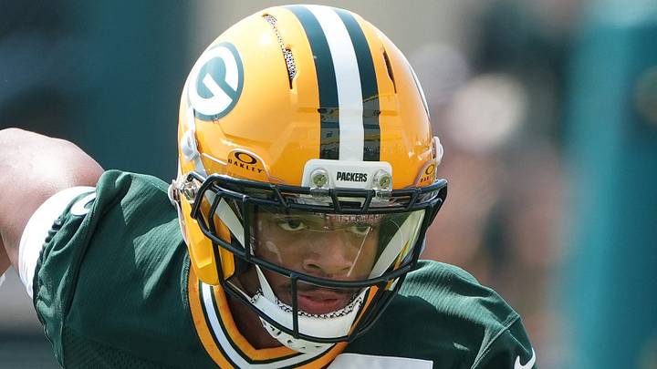 Green Bay Packers cornerback Carrington Valentine Green Bay Packers cornerback Carrington Valentine
