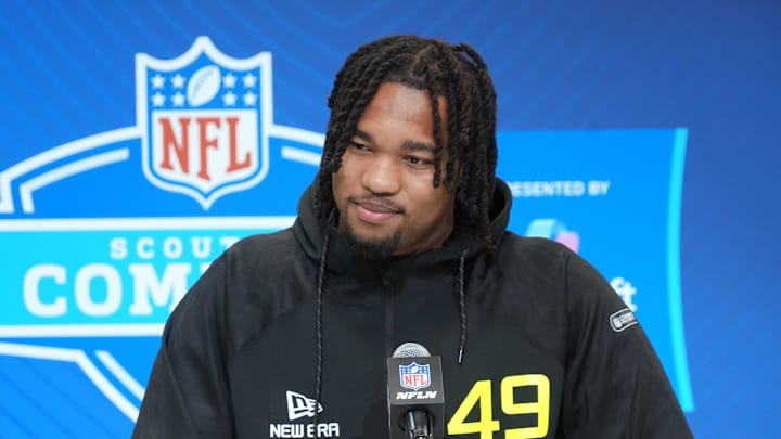 Marshall edge rusher Mike Green has been a popular selection of the Atlanta Falcons in NFL Mock Drafts. 