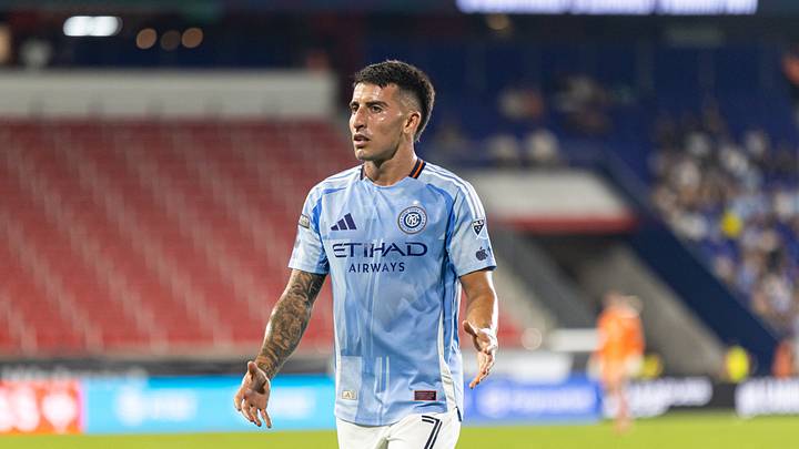 Nicolás Fernández Mercau of NYCFC Nicolás Fernández Mercau of NYCFC