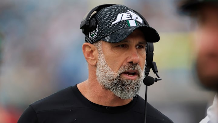The Atlanta Falcons hired former New York Jets interim head coach Jeff Ulbrich as their defensive coordinator Jan. 18. The Atlanta Falcons hired former New York Jets interim head coach Jeff Ulbrich as their defensive coordinator Jan. 18.