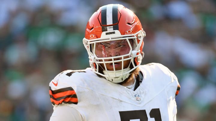 Cleveland Browns offensive tackle Jedrick Wills Jr.