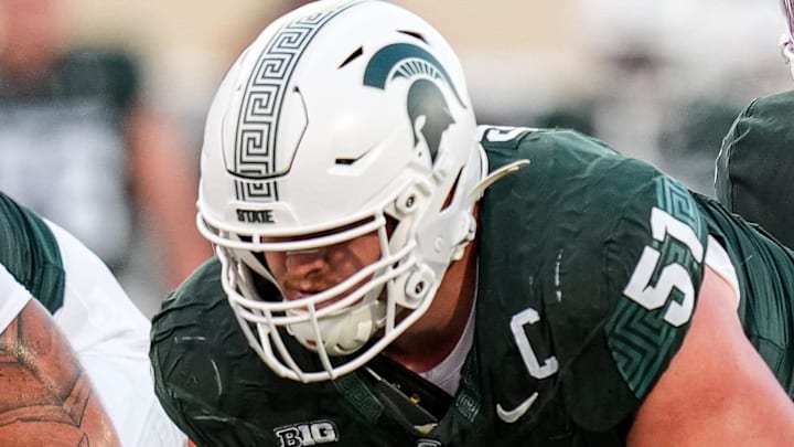 Michigan State center Matt Gulbin