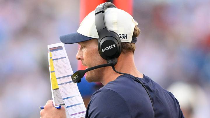 Chicago Bears head coach Ben Johnson
