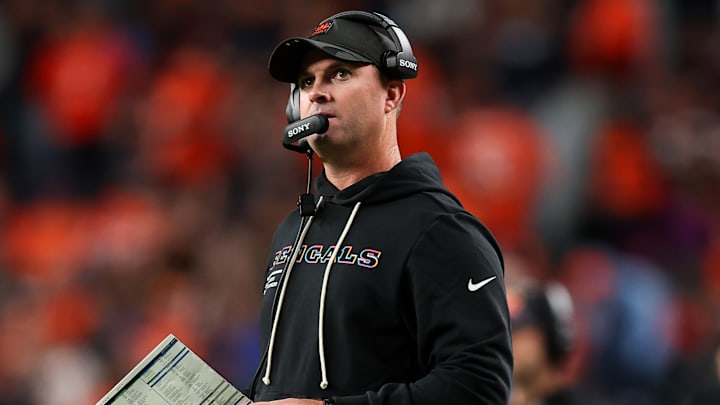 Cincinnati Bengals head coach Zac Taylor