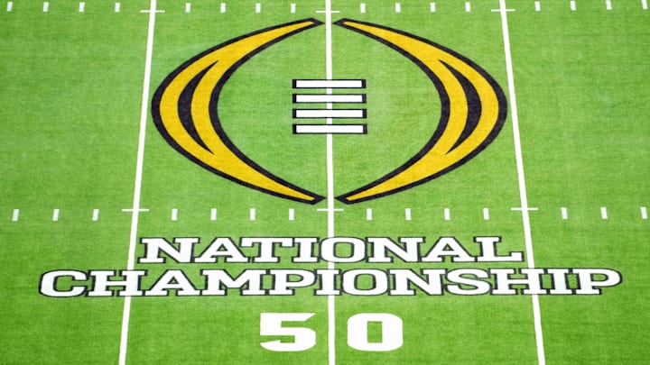 The 2024 College Football Playoff logo The 2024 College Football Playoff logo