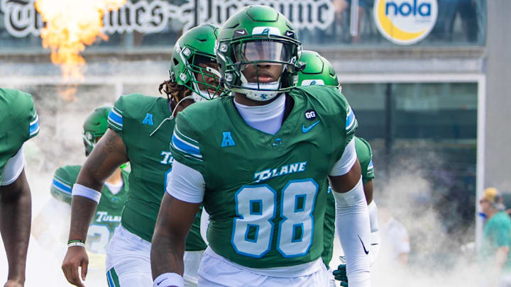 Tulane tight end Justyn Reid