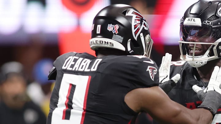 Deablo showed up big time for the Falcons in the losing effort
