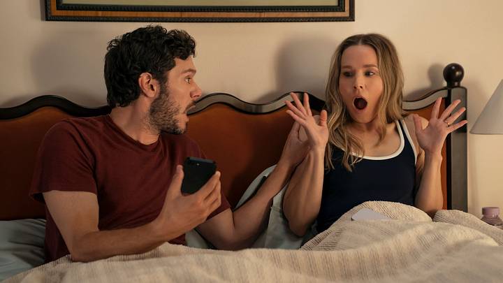 Nobody Wants This. (L to R) Adam Brody as Noah, Kristen Bell as Joanne in episode 308 of Nobody Wants This Nobody Wants This. (L to R) Adam Brody as Noah, Kristen Bell as Joanne in episode 308 of Nobody Wants This