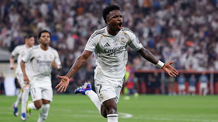 Vinicius Junior scored a sensational goal in the Spanish Super Cup final vs. Barcelona. 