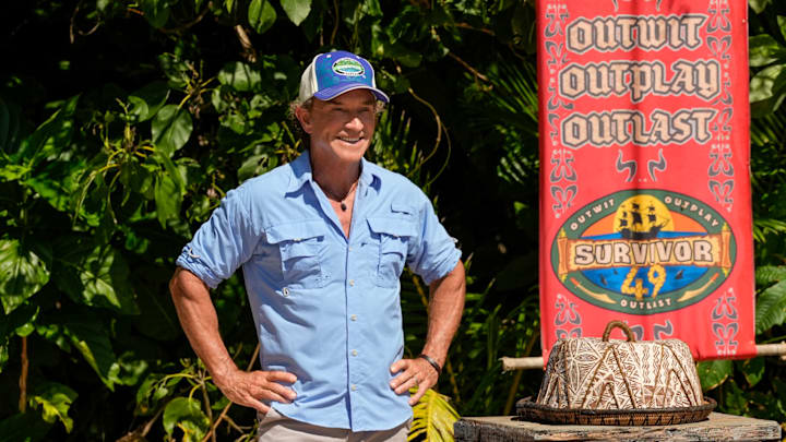 “Go Kick Rocks, Bro” – An unexpected shakeup shifts the castaways’ game trajectories in an all-new direction. Teammates must rely on one another to succeed in a grueling immunity and reward challenge. Then, a wild goose chase unfolds to reinstate one castaway’s vote after the discovery of a beware advantage, on SURVIVOR, Wednesday, Oct. 15 Photo: Robert Voets/CBS ©2025 CBS Broadcasting, Inc. All Rights Reserved.