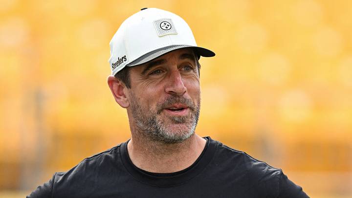 Pittsburgh Steelers quarterback Aaron Rodgers Pittsburgh Steelers quarterback Aaron Rodgers