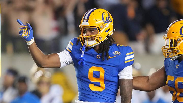 Cal wide receiver Ian Strong Cal wide receiver Ian Strong