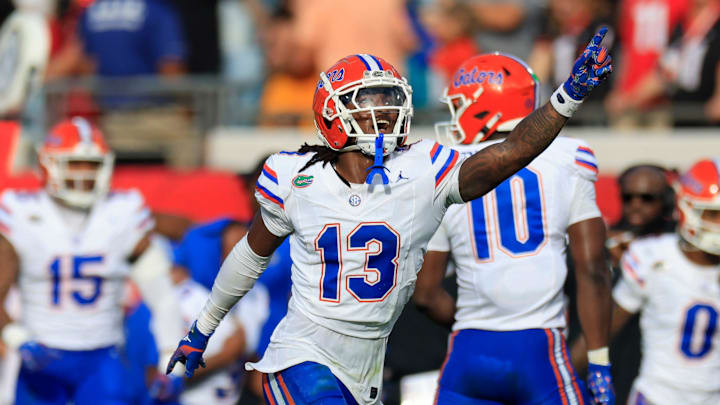 Florida Gators defensive back Aaron Gates suffered a shoulder injury in the loss to Miami. Florida Gators defensive back Aaron Gates suffered a shoulder injury in the loss to Miami.
