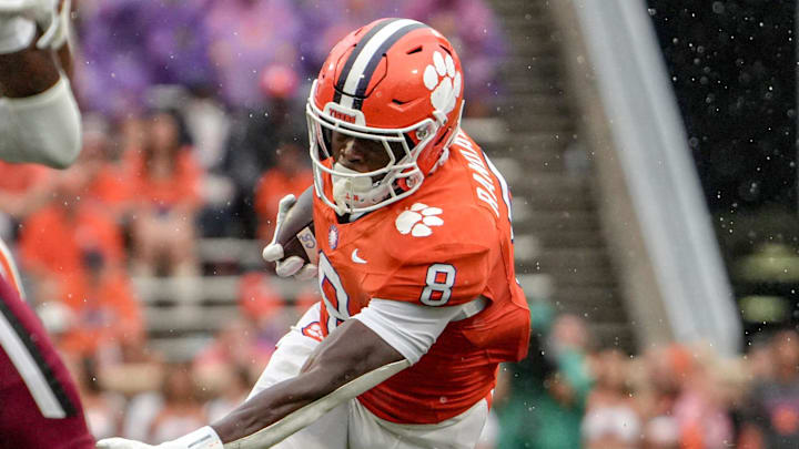 Adam Randall had a 30-yard kickoff return to help spark Clemson's comeback against Troy. 