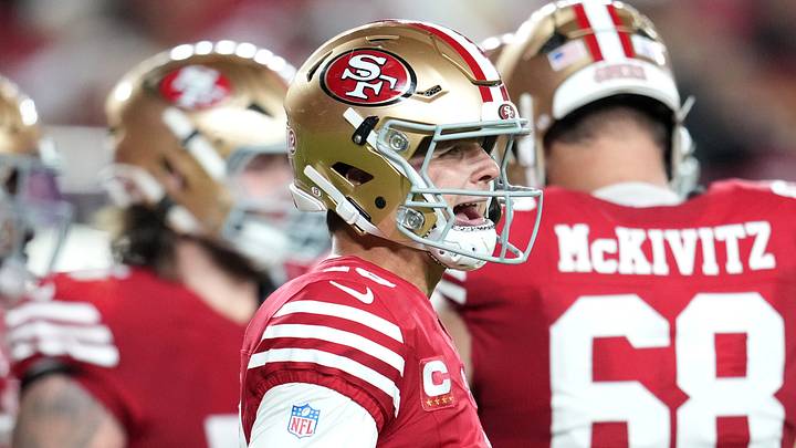 San Francisco 49ers quarterback Brock Purdy