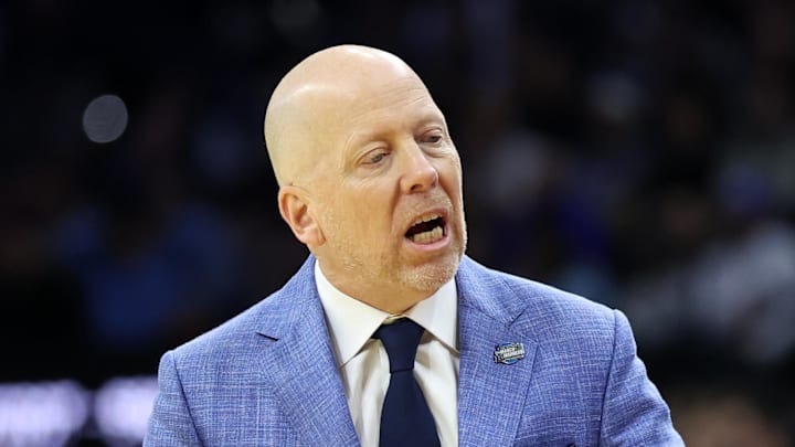 Mar 20, 2026; Philadelphia, PA, USA; UCLA Bruins head coach Mick Cronin reacts in the second half during a first round game of the men's 2026 NCAA Tournament at Xfinity Mobile Arena. Mandatory Credit: Bill Streicher-Imagn Images Mar 20, 2026; Philadelphia, PA, USA; UCLA Bruins head coach Mick Cronin reacts in the second half during a first round game of the men's 2026 NCAA Tournament at Xfinity Mobile Arena. Mandatory Credit: Bill Streicher-Imagn Images