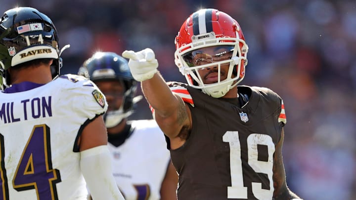 Cleveland Browns wide receiver Cedric Tillman.