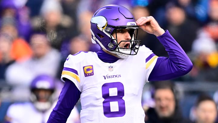 Minnesota Vikings quarterback Kirk Cousin