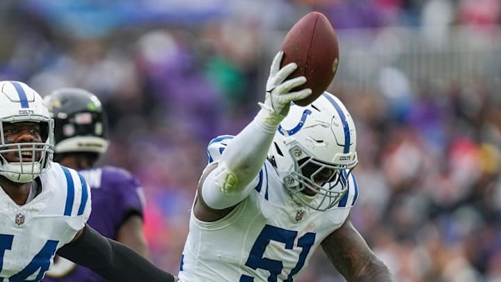 Indianapolis Colts defensive end Kwity Paye (51)