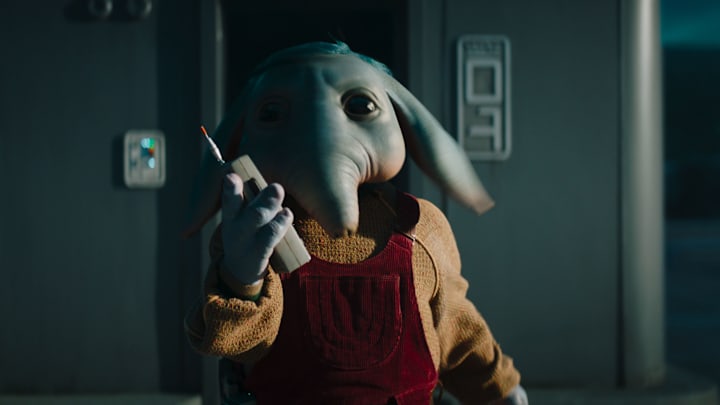 Neel (Robert TImothy Smith) in Lucasfilm’s STAR WARS: SKELETON CREW, exclusively on Disney+. Photo courtesy of Lucasfilm. ©2025 Lucasfilm Ltd. & TM. All Rights Reserved.