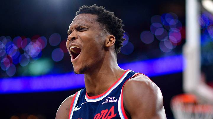 Mar 9, 2026; Inglewood, California, USA; Los Angeles Clippers guard Bennedict Mathurin (9) reacts after scoring a basket and drawing the foul against the New York Knicks during the second half at Intuit Dome. Mandatory Credit: Gary A. Vasquez-Imagn Images Mar 9, 2026; Inglewood, California, USA; Los Angeles Clippers guard Bennedict Mathurin (9) reacts after scoring a basket and drawing the foul against the New York Knicks during the second half at Intuit Dome. Mandatory Credit: Gary A. Vasquez-Imagn Images