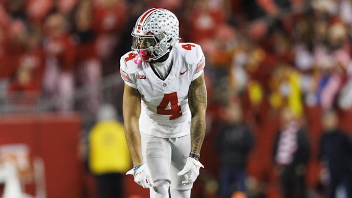 Ohio State Buckeyes wide receiver Julian Fleming (4)