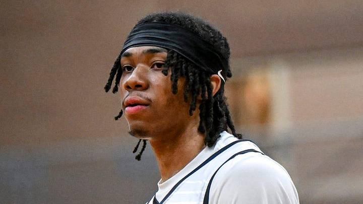 Team SPS and Michigan State's Julius Avent looks on during the Moneyball Pro-Am on Tuesday, June 23, 2026, at Holt High School.