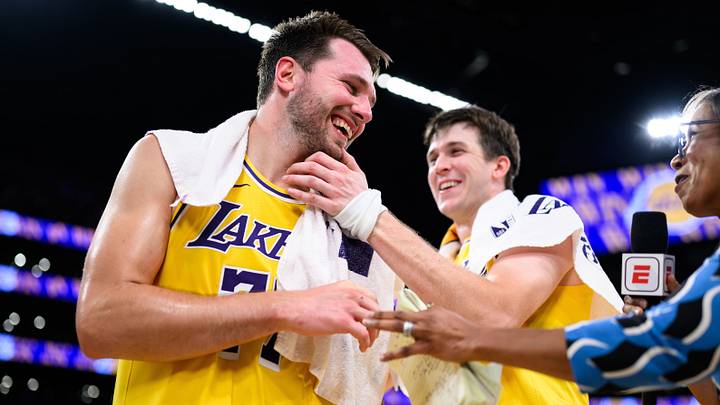 Luka Dončić and Austin Reaves are the Lakers’ main offensive engines, even more so after LeBron James’s departure Luka Dončić and Austin Reaves are the Lakers’ main offensive engines, even more so after LeBron James’s departure