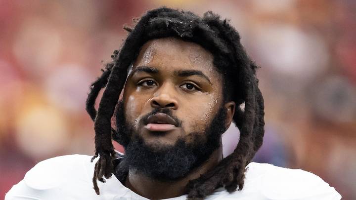 Washington Commanders defensive lineman Johnny Newton 