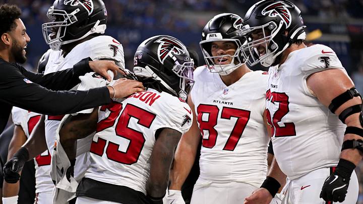 The Falcons lost running back Tyler Goodson to waivers on Tuesday morning. The Falcons lost running back Tyler Goodson to waivers on Tuesday morning.