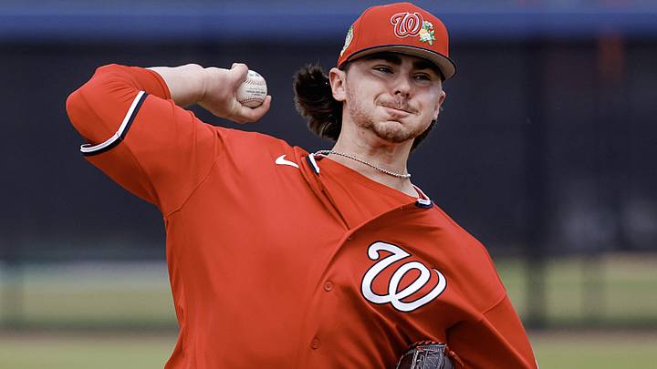 Washington Nationals pitcher Riley Cornelio Washington Nationals pitcher Riley Cornelio