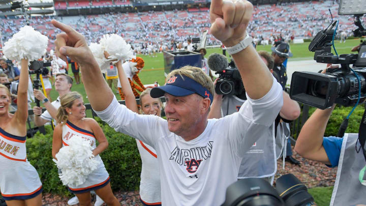 Auburn Tigers head coach Hugh Freeze welcomes the opportunity to play the Oklahoma Sooners and Texas Longhorns in the SEC.