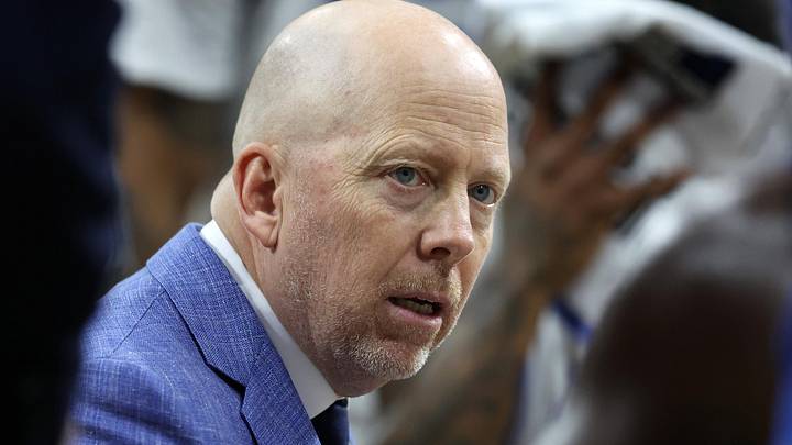 Mar 20, 2026; Philadelphia, PA, USA; UCLA Bruins head coach Mick Cronin reacts in the first half during a first round game of the men's 2026 NCAA Tournament at Xfinity Mobile Arena. Mandatory Credit: Bill Streicher-Imagn Images Mar 20, 2026; Philadelphia, PA, USA; UCLA Bruins head coach Mick Cronin reacts in the first half during a first round game of the men's 2026 NCAA Tournament at Xfinity Mobile Arena. Mandatory Credit: Bill Streicher-Imagn Images
