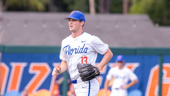 Florida Gators pitcher Ryan Slater has a decision to make, return to Gainesville or enter the San Francisco Giants farm system.