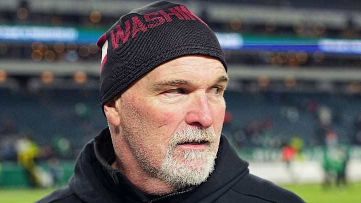 Washington Commanders head coach Dan Quinn