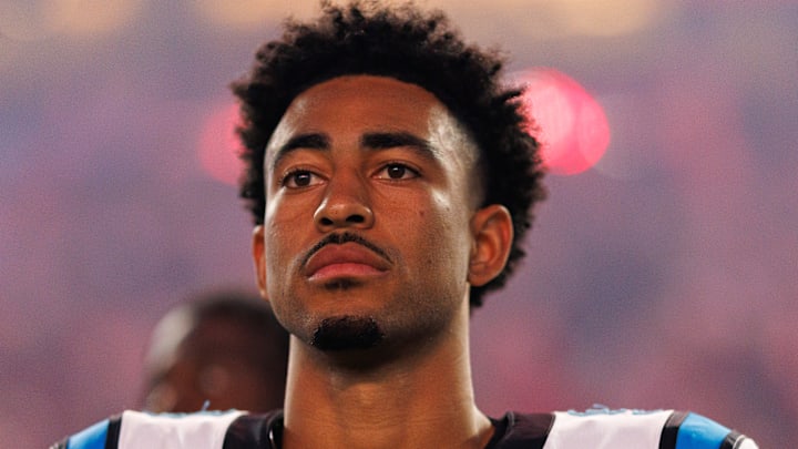 Carolina Panthers quarterback Bryce Young