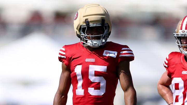 San Francisco 49ers wide receiver De'Zhaun Stribling