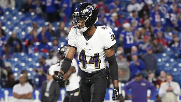 Baltimore Ravens cornerback Marlon Humphrey