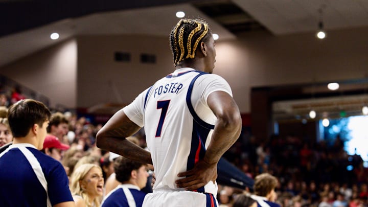 Gonzaga Bulldogs forward Tyon Grant-Foster (7). Gonzaga Bulldogs forward Tyon Grant-Foster (7).