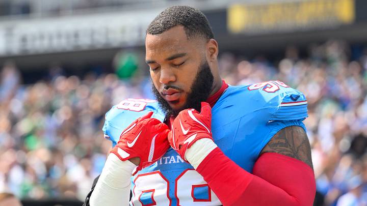 Tennessee Titans defensive tackle Jeffery Simmons
