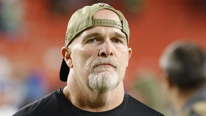 Washington Commanders head coach Dan Quinn