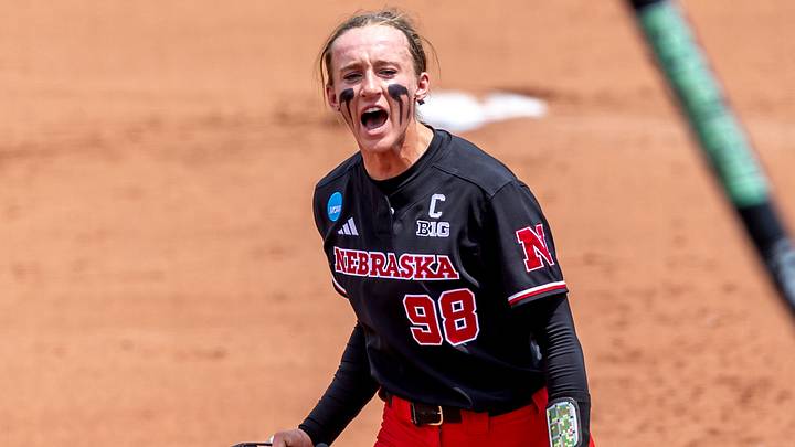 Nebraska softball star Jordy Frahm was named the 2026 USA Softball Collegiate Player of the Year. Nebraska softball star Jordy Frahm was named the 2026 USA Softball Collegiate Player of the Year.