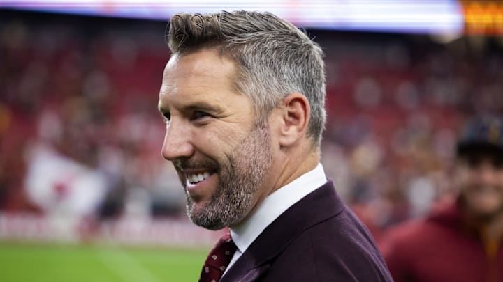 Washington Commanders general manager Adam Peters Washington Commanders general manager Adam Peters