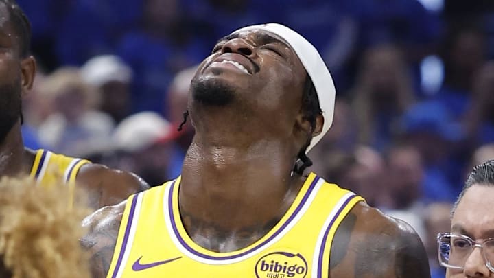 Los Angeles Lakers forward Jarred Vanderbilt