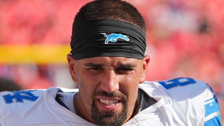 Detroit Lions tight end Shane Zylstra.