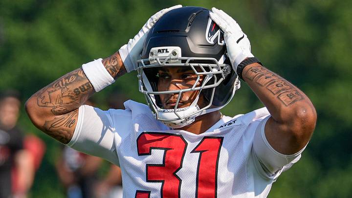 Atlanta Falcons safety Xavier Watts Atlanta Falcons safety Xavier Watts