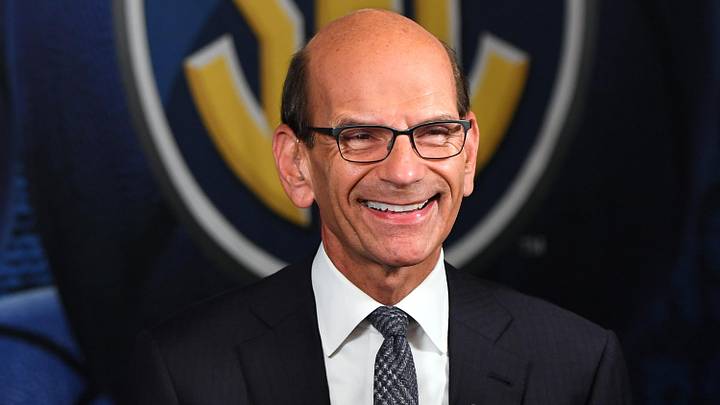 Television and radio personality Paul Finebaum does a live report from SEC Media Day Television and radio personality Paul Finebaum does a live report from SEC Media Day