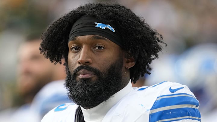 Detroit Lions linebacker Zach Cunningham (52) during the game against the Packers