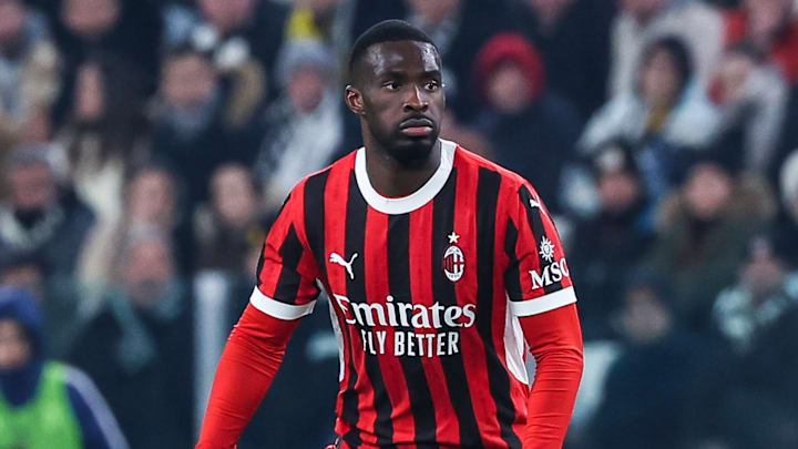 Fikayo Tomori of AC Milan seen in action during Serie A 2024...
