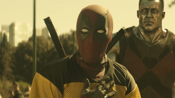 mb0340_pubstill_v0212.1010 – Deadpool (Ryan Reynolds) and Colossus in Twentieth Century Fox’s DEADPOOL 2. Photo Credit: Courtesy Twentieth Century Fox.
